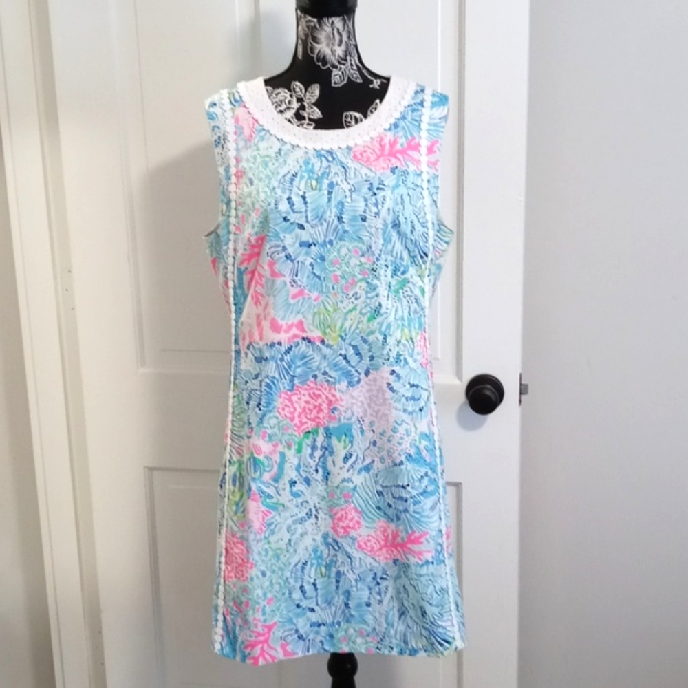 🌊VERY HTF Lilly Pulitzer🌊 - Mila Stretch Shift Dress